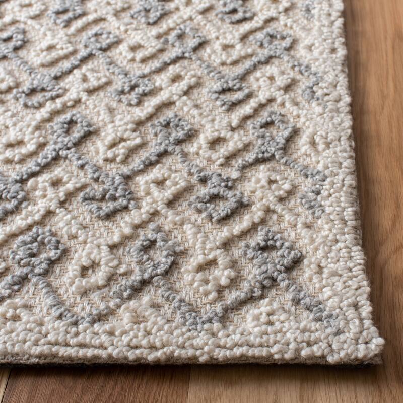 SAFAVIEH Handmade Trace Cherilyn Wool/ Viscose Rug