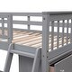 preview thumbnail 21 of 36, Twin Over Full Bunk Bed With Six Drawers