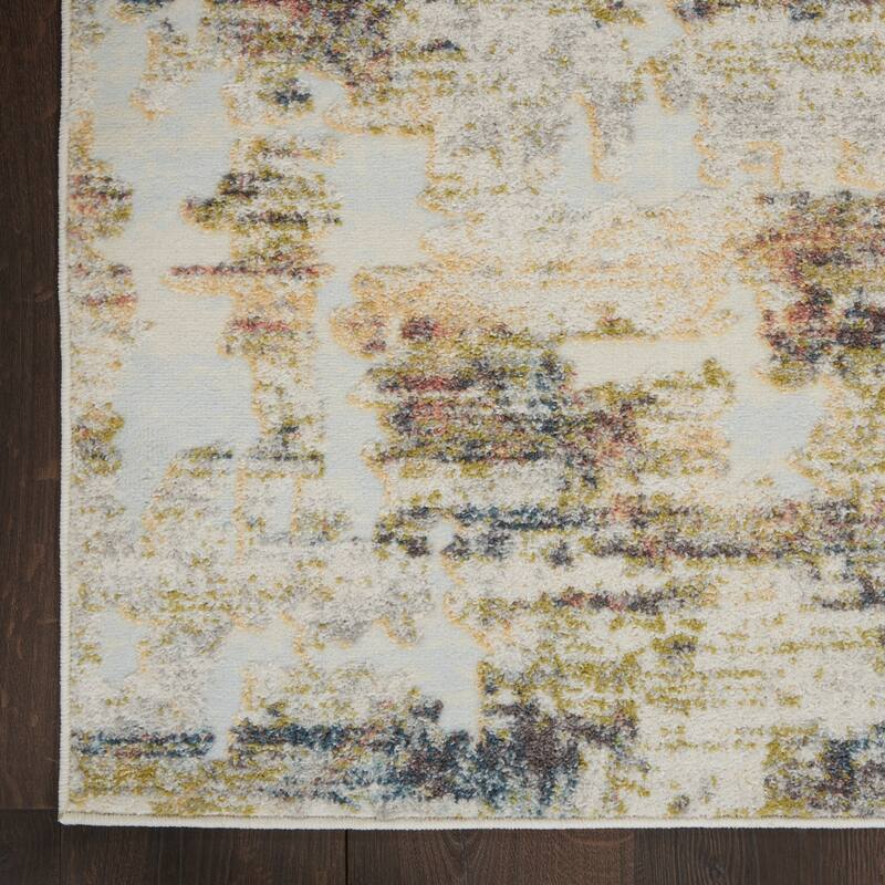 Nourison Trance Abstract Modern High Low Area Rug