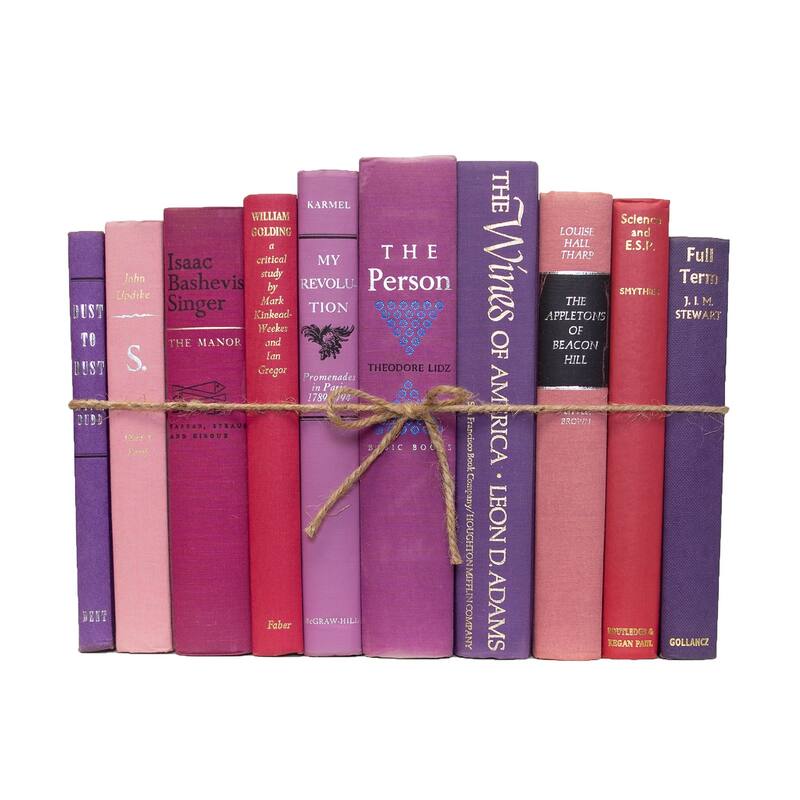 Books Purple Decorative Accessories: Vintage Berry ColorPak