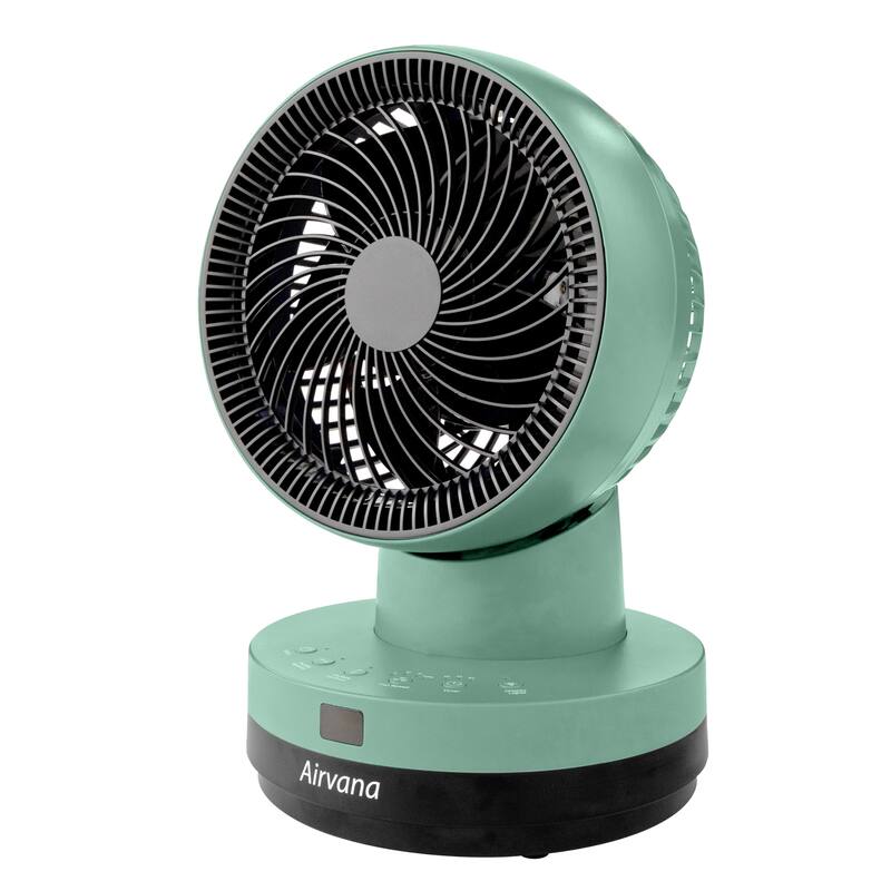 Airvana AV1200FAN Orbital Oscillating Portable Fan W/ Remote - Blue