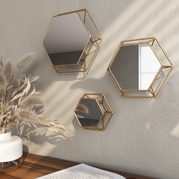 Set of top 3 wall mirrors