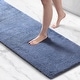 preview thumbnail 13 of 112, Madison Park Signature Marshmallow Bath Rug 20 x 30 - Blue