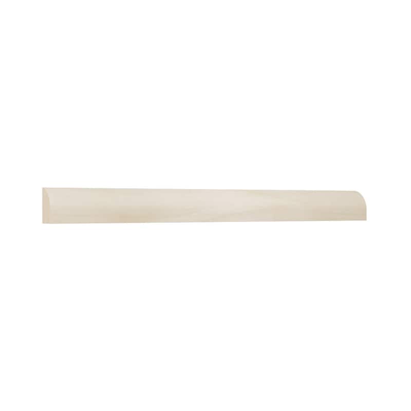 WM129: 7/16-in D x 11/16-in W x 96-in L Americraft Solid Hardwood Stain Grade Shoe Moulding