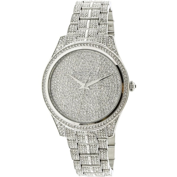 Michael Kors Women's Lauryn Silver Stainless-Steel Fashion Watch