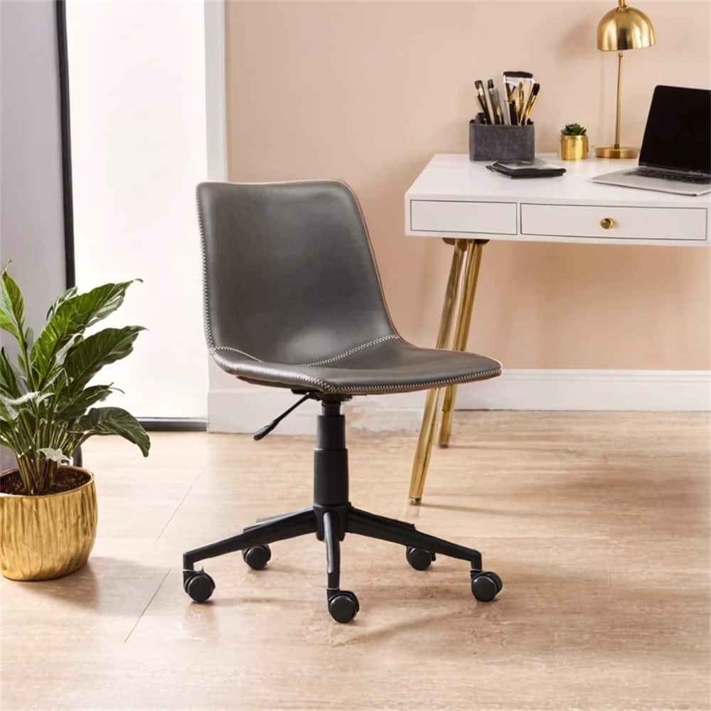 Faux Leather 360 Swivel Air Lift Office Chair