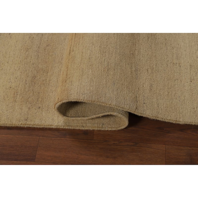 Gabbeh Modern Runner Rug Hand-Knotted Contemporary Wool Carpet - 2'6"x 9'8"