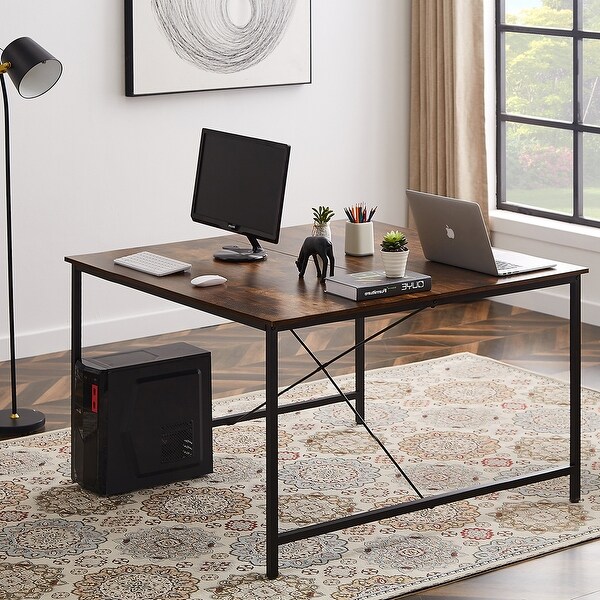 two person workstation desk