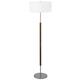 Silver Orchid Gotho Pedestal Contemporary Floor Lamp