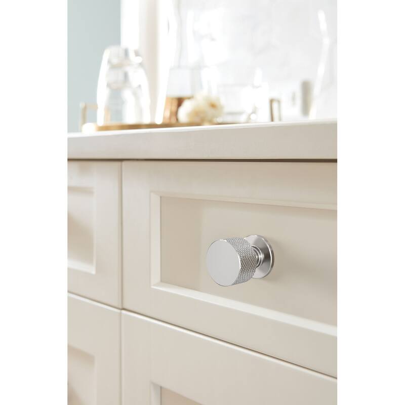 Amerock BP37632 Balata 1-1/8" Knurled Mushroom Cabinet Knob