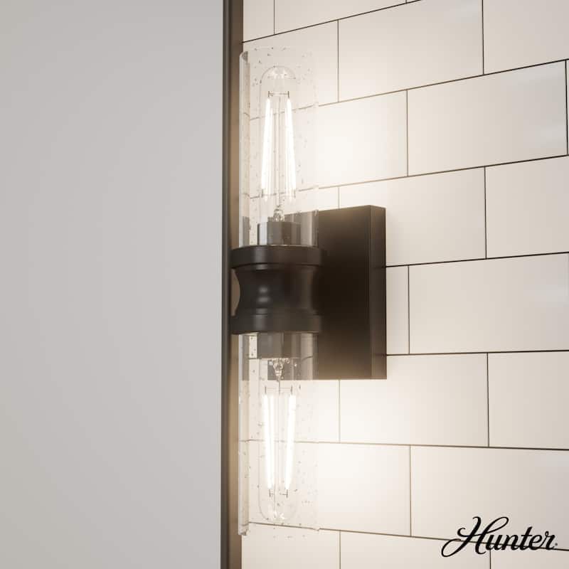 Hunter Lenlock Vanity Wall Light - Art Deco, Damp Rated
