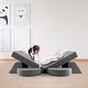 preview thumbnail 7 of 20, 8 Pieces Kids Modular Play Sofa with Detachable Cover for Playroom and Bedroom - 41.5" x 39.5" x 19" (L x W x H)