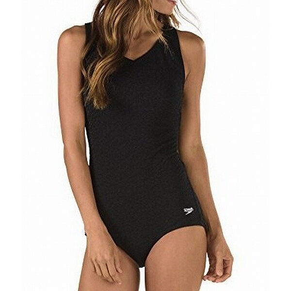 speedo v neck swimsuit