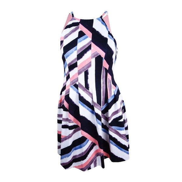 vince camuto fit & flare dress