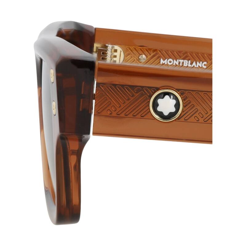 Montblanc Square-Frame Recycled Acetate Sunglasses