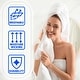 preview thumbnail 7 of 54, Superior Cotton Quick-Drying Solid and Marble 10 Piece Towel Set