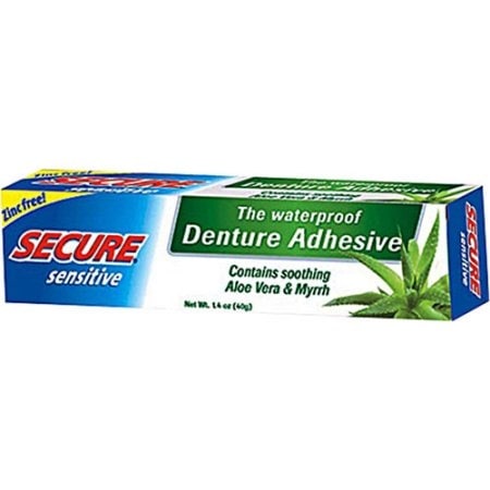 SECURE Sensitive Denture Adhesive - 1.4 oz