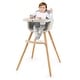 preview thumbnail 31 of 46, Costway 3 in 1 Convertible Wooden High Chair Toddler Feeding Chair - See Details