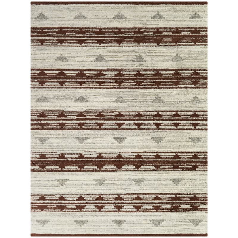 Alvarez Southwestern Striped Area Rug