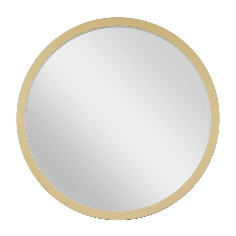 Black, White or Gold Wooden Room Wall Mirror with Thin Frame