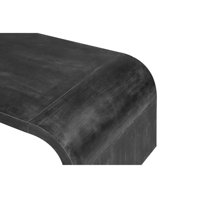 Coffee Table, Rustic Wood Center Table, Rectangle Cocktail Tea Table