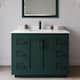 Option Green / White Quartz Top / Matte Black Hardware