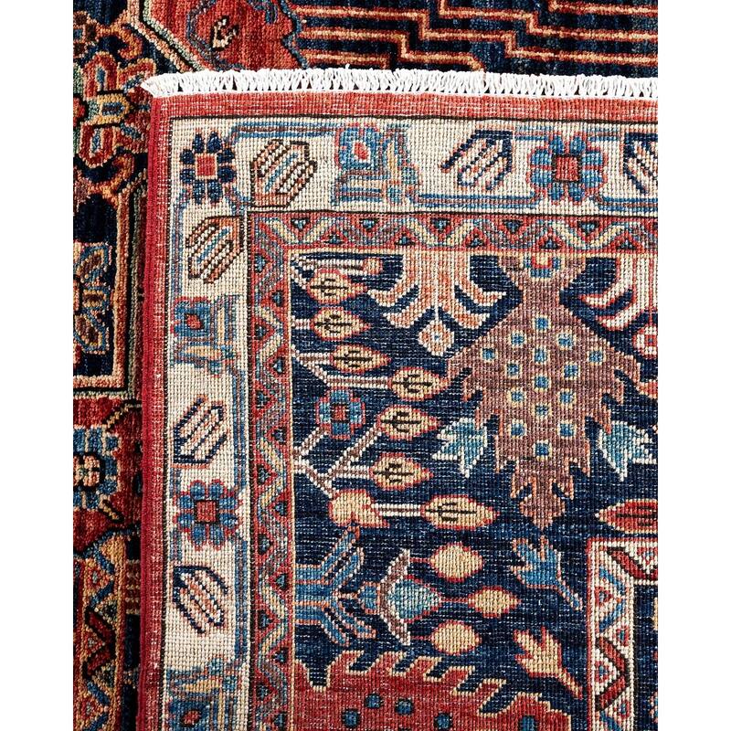 Serapi One-of-a-Kind Hand-Knotted Area Rug - Red, 8' 2" x 9' 11" - 8' 2" x 9' 11"