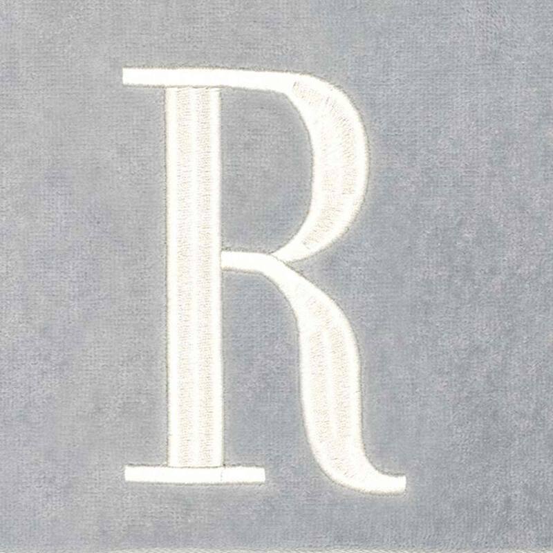 Avanti Linens GRY/IVR Monogram 5-Piece Towel Set