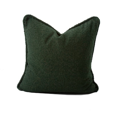 Allan Andrews 20 in. x 20 in. Pillow Barbet Forest - Down Insert