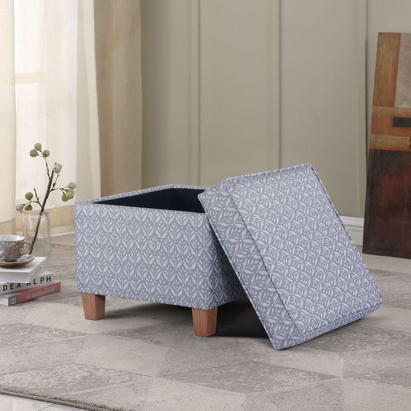 Carson Carrington Birkerod Square Lift-off Storage Ottoman