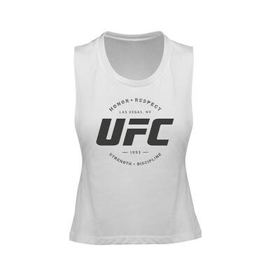 Reebok Womens Cropped Muscle Tank Top