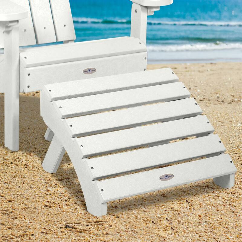 BAHIA VERDE OUTDOORS Folding Adirondack Ottoman