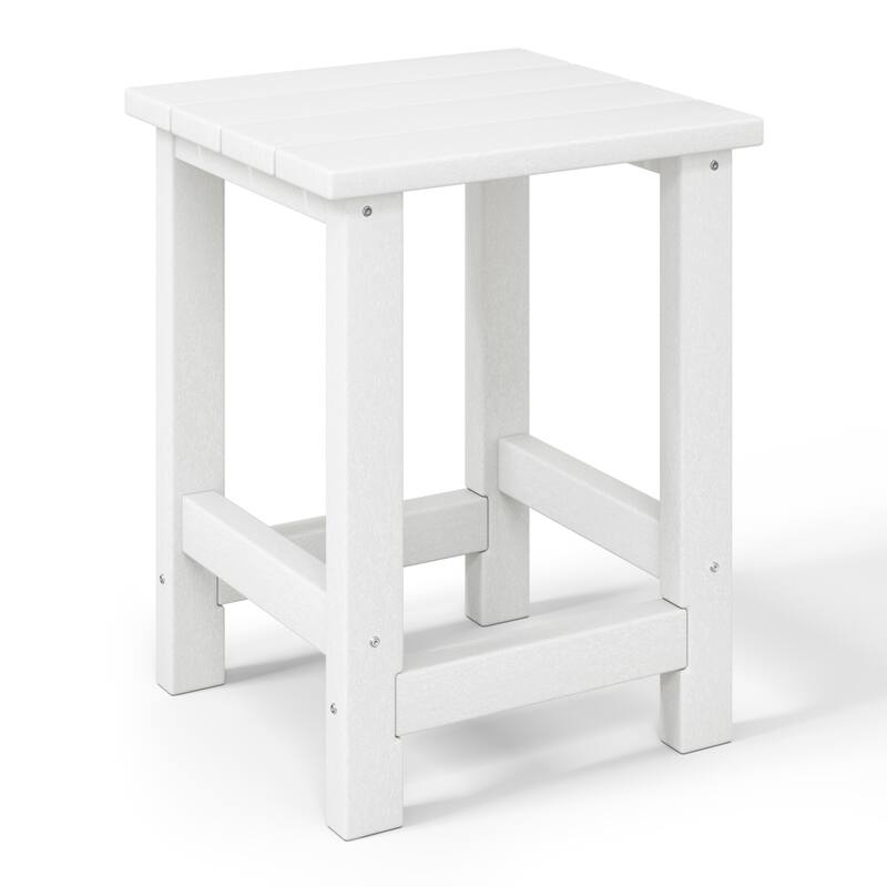 Laguna Kids Outdoor Poly Adirondack Chair With Side Table 2-Piece Set