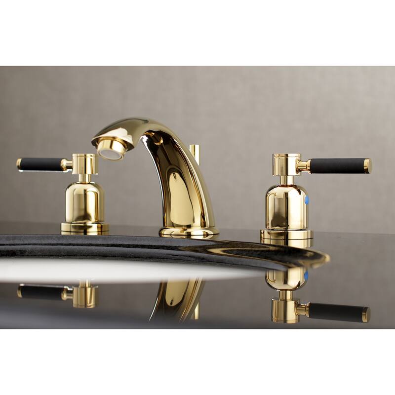 Kingston Brass Kaiser 1.2 GPM Widespread Bathroom Faucet with