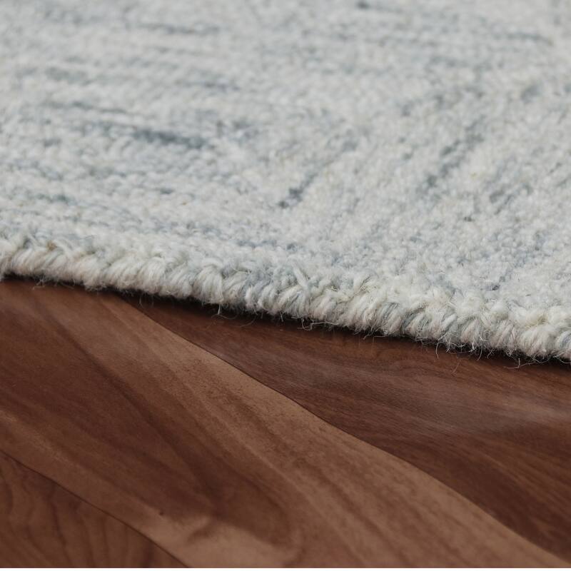 Nemun Hand Tufted Geometric Area Rug By HomeRoots