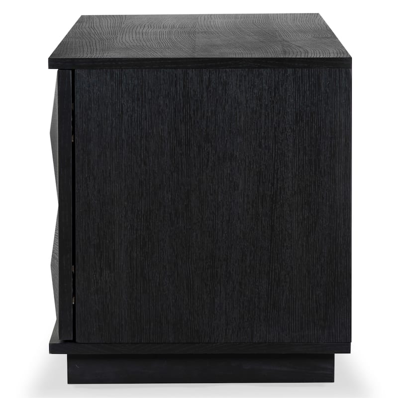 SAFAVIEH Couture Patty 4 Door Wood Media Stand - 63"W x 17"D x 19"H