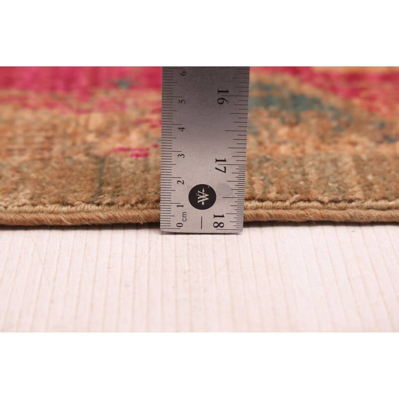 ECARPETGALLERY Hand-knotted Vibrance Brown Wool Rug - 9'1 x 12'1