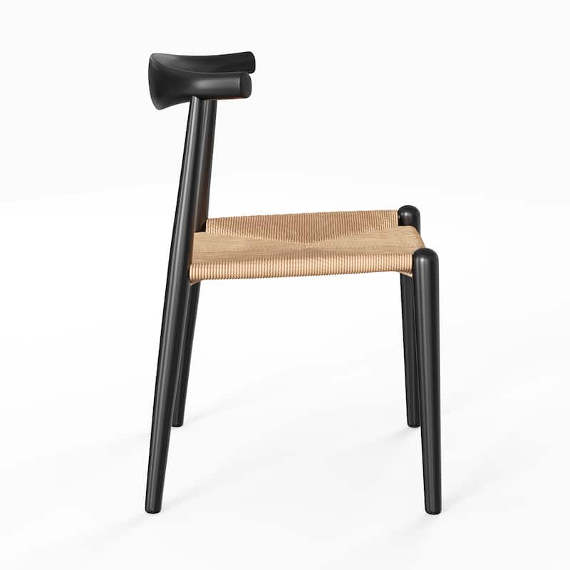 Troy Papercord Dining Chair Black Frame