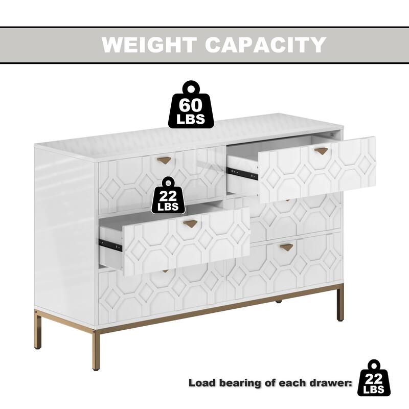 6 drawers cabinet
