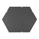 preview thumbnail 32 of 90, Kate and Laurel Rhodes Framed Mid-century Hexagonal Wall Mirror