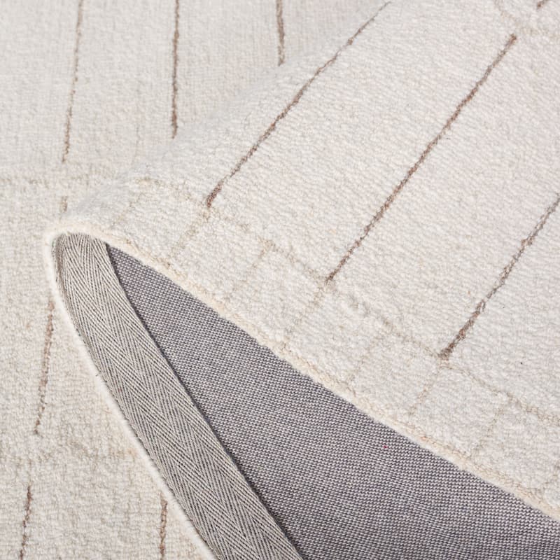 SAFAVIEH Handmade Metro Spyrini Modern Stripe Wool Rug