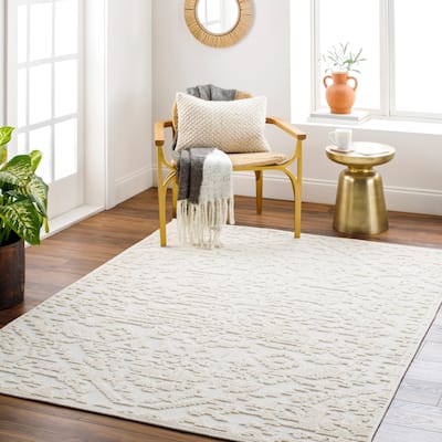 Livabliss Jenkins Traditional Machine Washable Area Rug