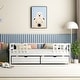 preview thumbnail 6 of 8, Gymax Twin Size Kids Bed w/ Storage 2 Pull-out Drawers Side Shelf for