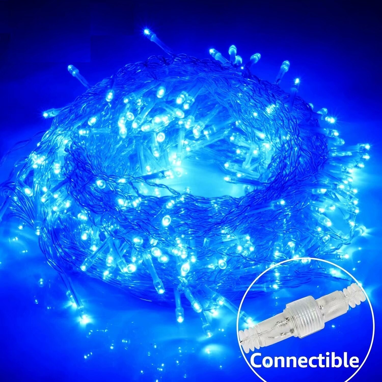 Shop 9 8ft 9 8ft 320 Led Fairy Curtain Icicle Lights Christmas Lights Overstock 16697881
