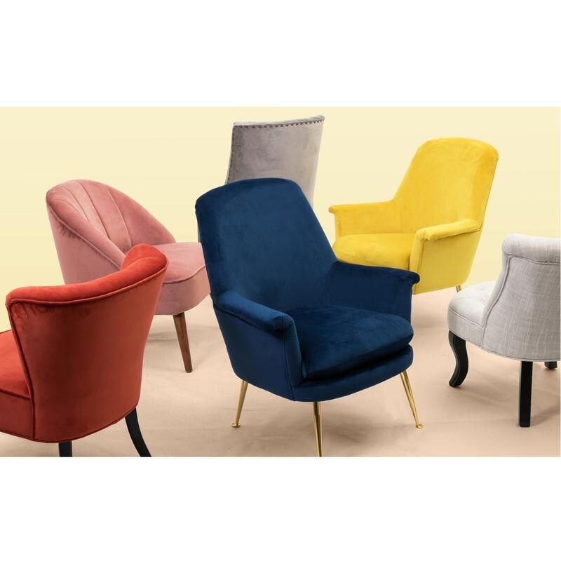 Carson Carrington Banarp Channel Tufted Accent Chair Overstock 28903664