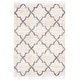 preview thumbnail 15 of 16, SAFAVIEH Berber Fringe Shag Melva Trellis Rug