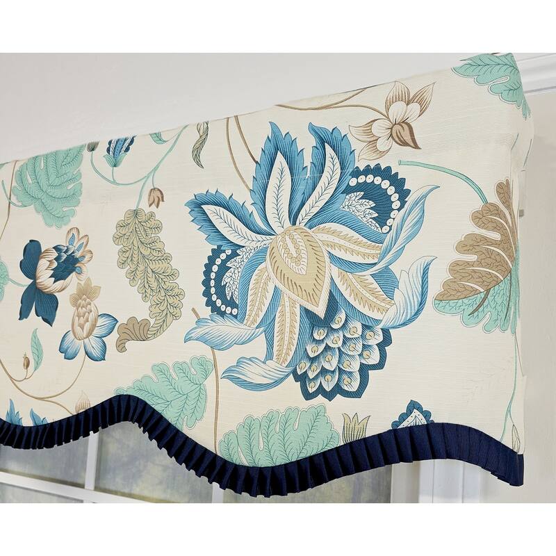 RLF Home Samanta Ruffled Provance Valance