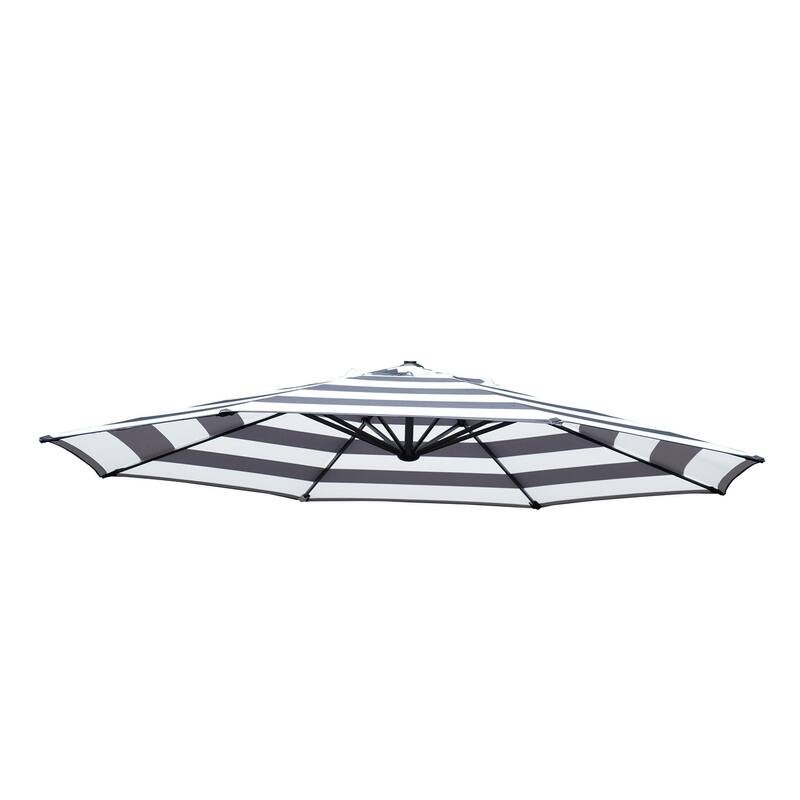Cantilever Outdoor Umbrella with Base , Aluminum Offset Umbrella