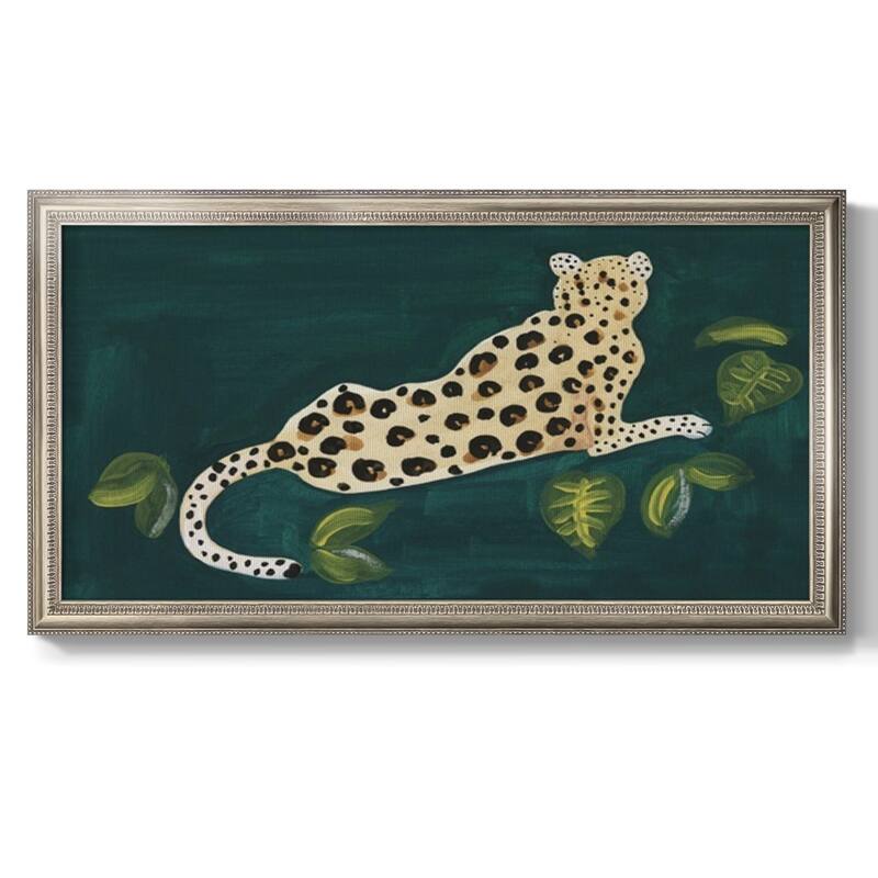 Lethargic Leopard I Premium Framed Canvas- Ready to Hang