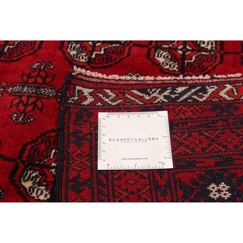 Teimani Red Rug 3'11" x 5'11" - 3'11 x 5'11